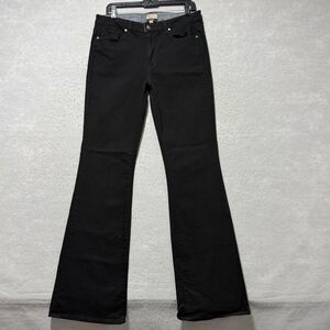 Vintage Paige RG Boot Jeans Women’s Size 31 Black Bootcut Stretch Denim Made USA